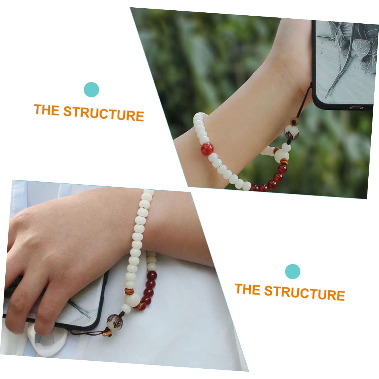 Artibetter 5piezas Cuerda Para Teléfono Móvil De Estilo Lanyard y Resistente Cadena Decorativa Para Llaves y Accesorios Para Amantes Del Diy Creatividad