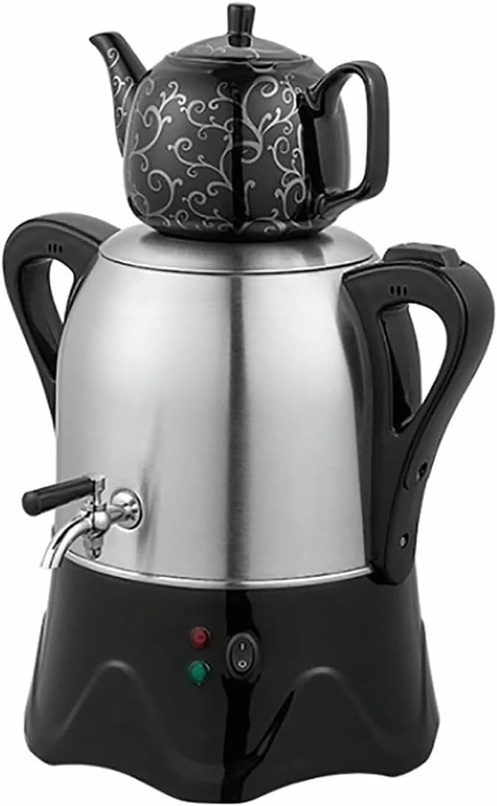 Théière Turque Électrique : eau toujours chaude sans réchauffer avec le samovar 3L