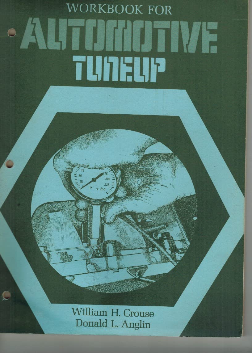 Workbook for automotive tuneup