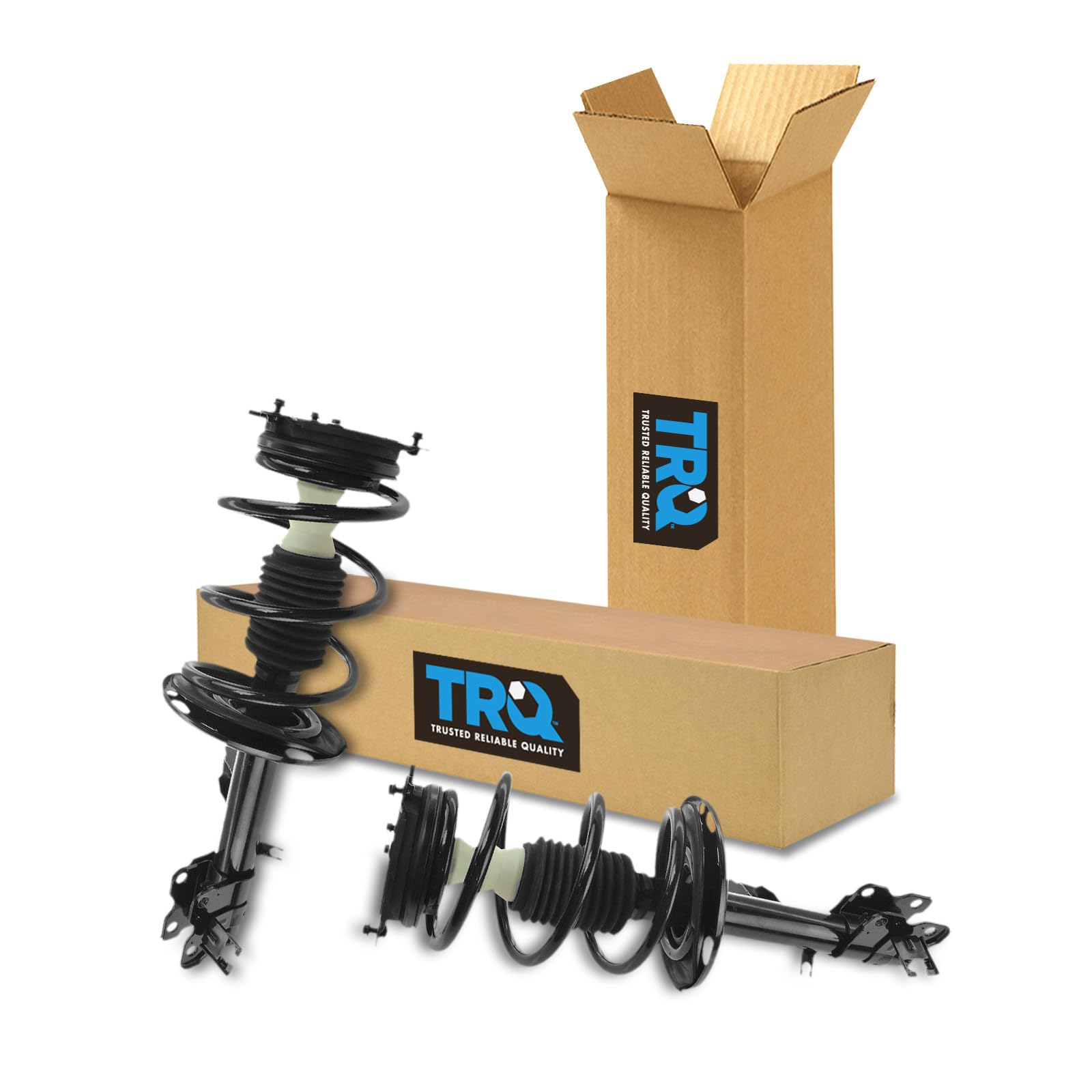 TRQ Front Strut and Spring Assembly Set 2 Piece