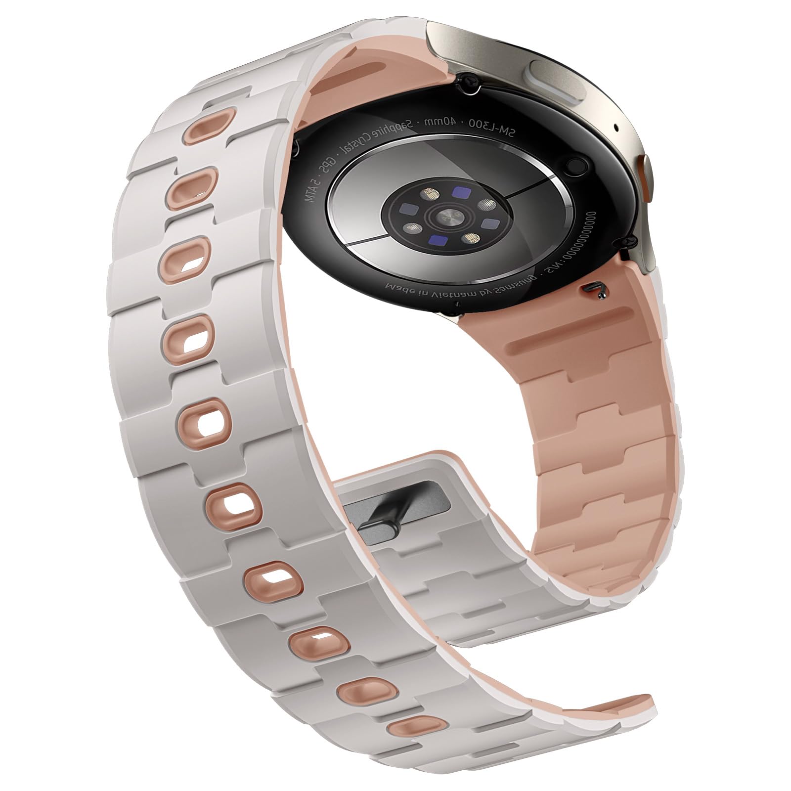 Bandletic Cinturino Compatibile con Samsung Galaxy Watch 7/6/4/5 40mm 44mm