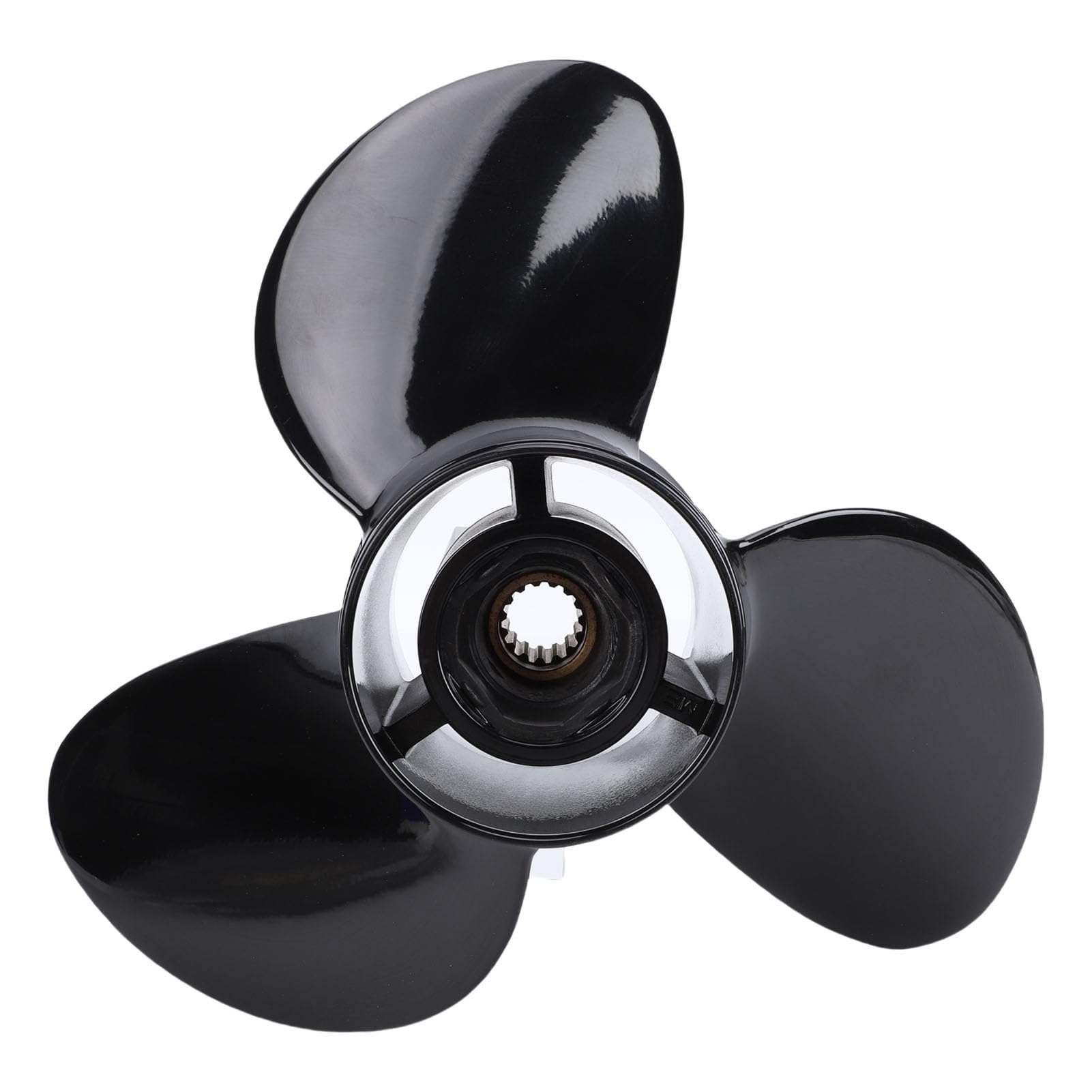 CHICIRIS Hélice para Barco de Aluminio, 14 de Diámetro X 19 de Paso, con Equilibrio Dinámico Avanzado para Motores Mercruiser Alpha One Bravo One Dentrofueraborda y Fueraborda de 135 a
