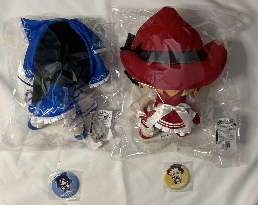 Amazon.co.jp: 東方ぬいぐるみ ふもふもれいむ まりさ ろすとわ