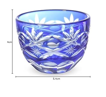 Amazon｜J-kitchens 切子 グラス カップ 日本酒 おちょこ