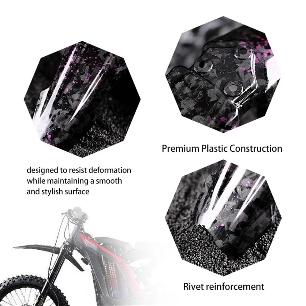 Parafango carenatura anteriore per trasferimento dell'acqua per moto per