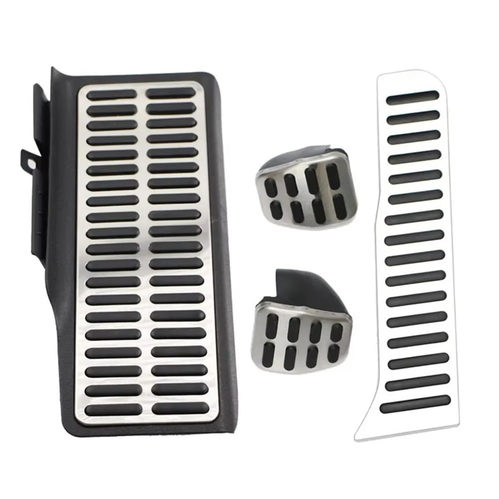 Pedales Coche Freno Gas Acero Inoxidable Cubierta Pedal Manual Automática Accesorios Para VW Para Jetta MK6 MKVI 6 2012-2017 Almohadilla Pedal Embrague