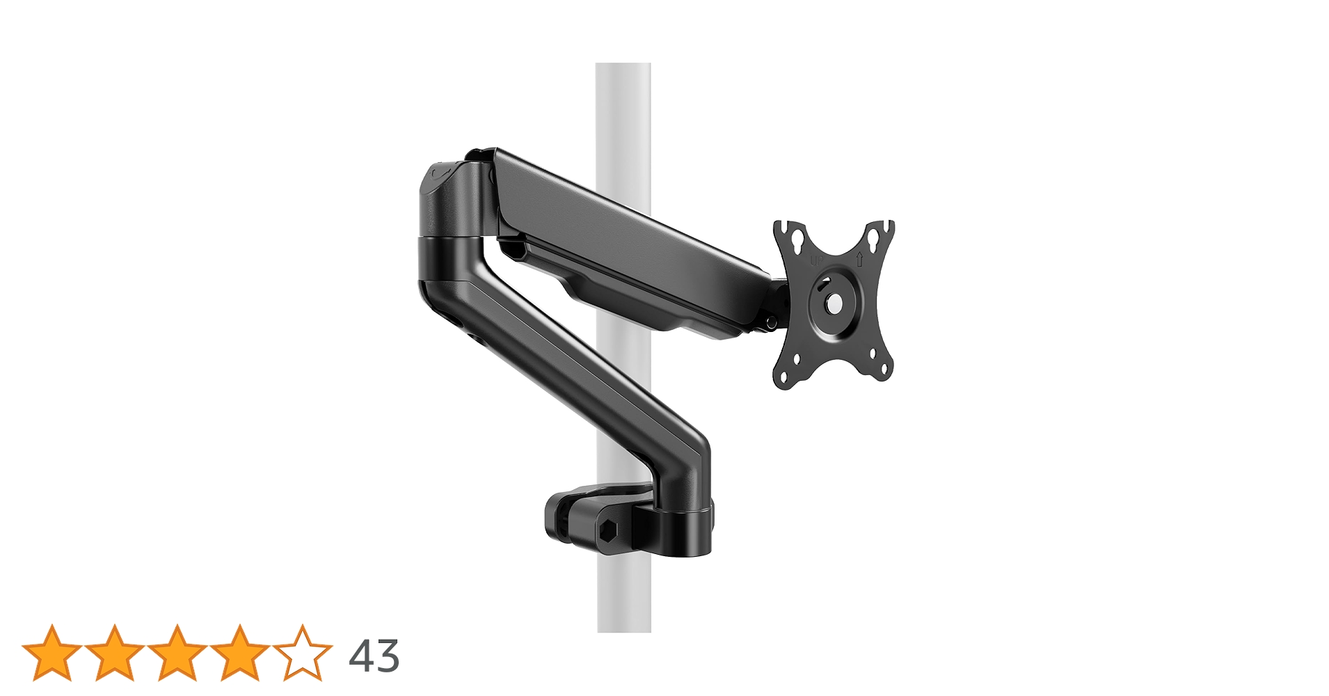 Amazon.co.jp: WORLDLIFT モニターアーム ポール取付け 支柱