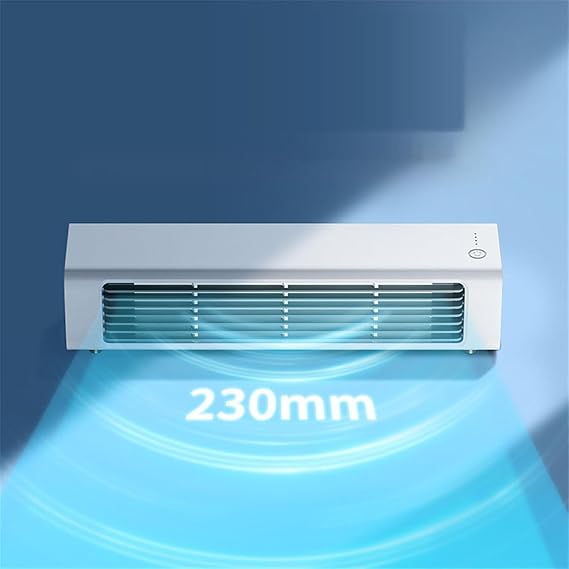 Breezamax, Breeze Max Ac, Quiet Portable Air Conditioner, Instantly Beat Heat and Humidity, Small and Compact, Head High Wind Cooling Wall Mount