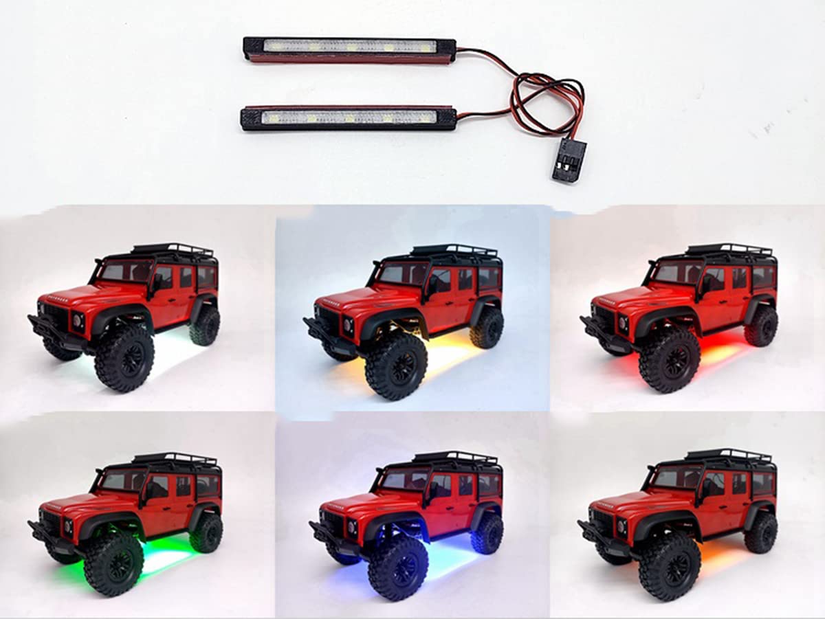 PALUMMA RC Underglow Light for 1/18 Traxxas TRX-4M Defender SUV, LED, 5V, 1pc, Multicolor, Plug-in, Underglow, Vehicle Exterior