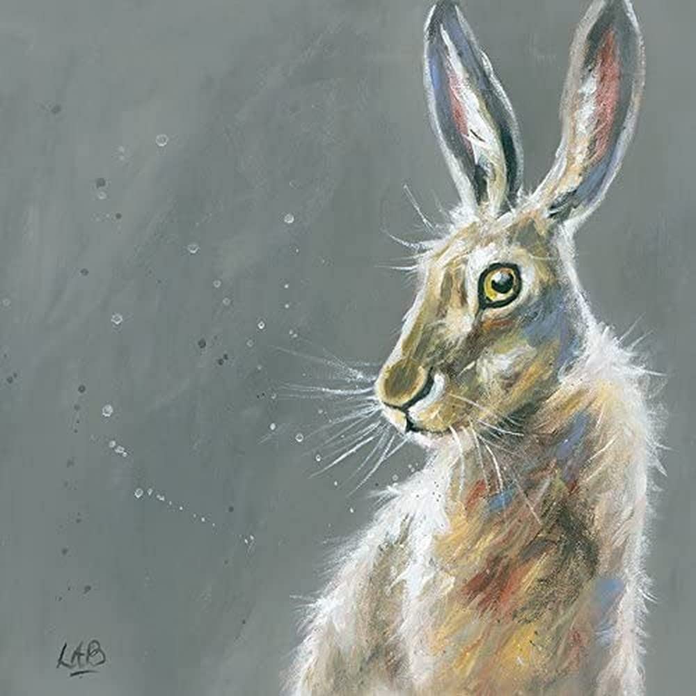 Louise Brown AFWDC95203 "Herbert" Canvas Print, Cotton, Multi-Colour, 3.20 x 40.00 x 40.00 cm