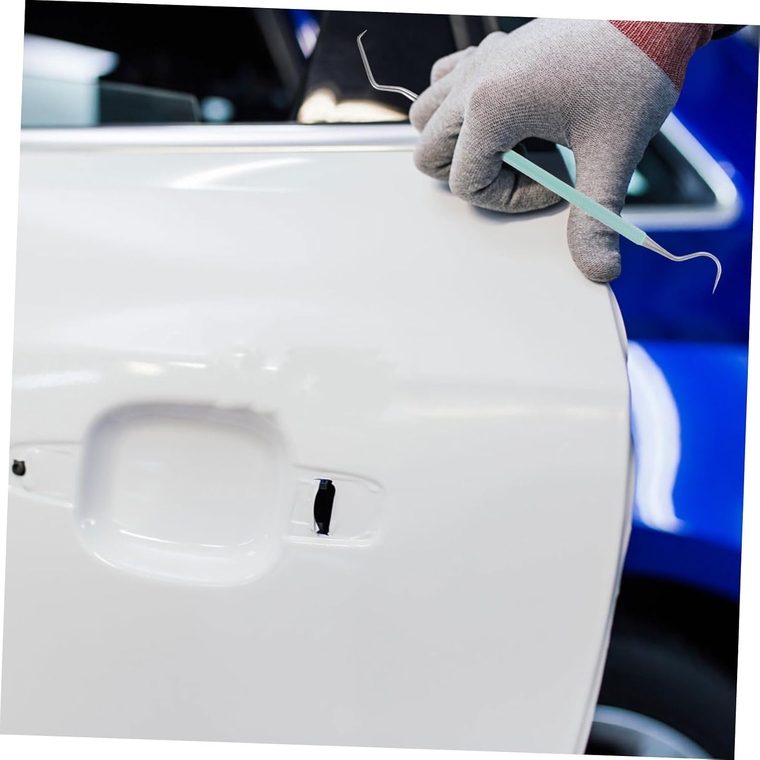 Unomor 1set Window Tint Tool Kit Complete Set Pliers Hooks Picks Easy Sticker Removal for Tinting
