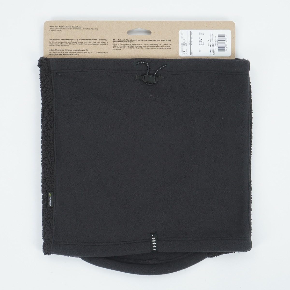 Nike Jordan Fleece Scaldacollo da uomo Black/White One Size