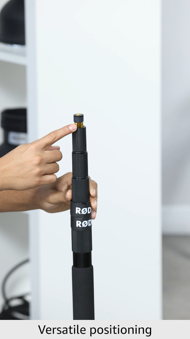 Amazon.com: Rode Boompole Professional Microphone Boom Arm,Black