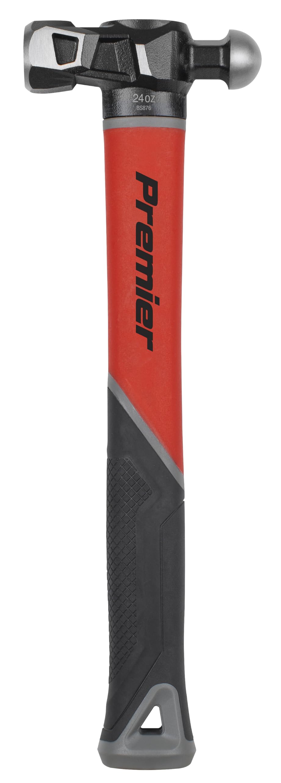 Ball Pein Hammer with Fibreglass Shaft 24oz