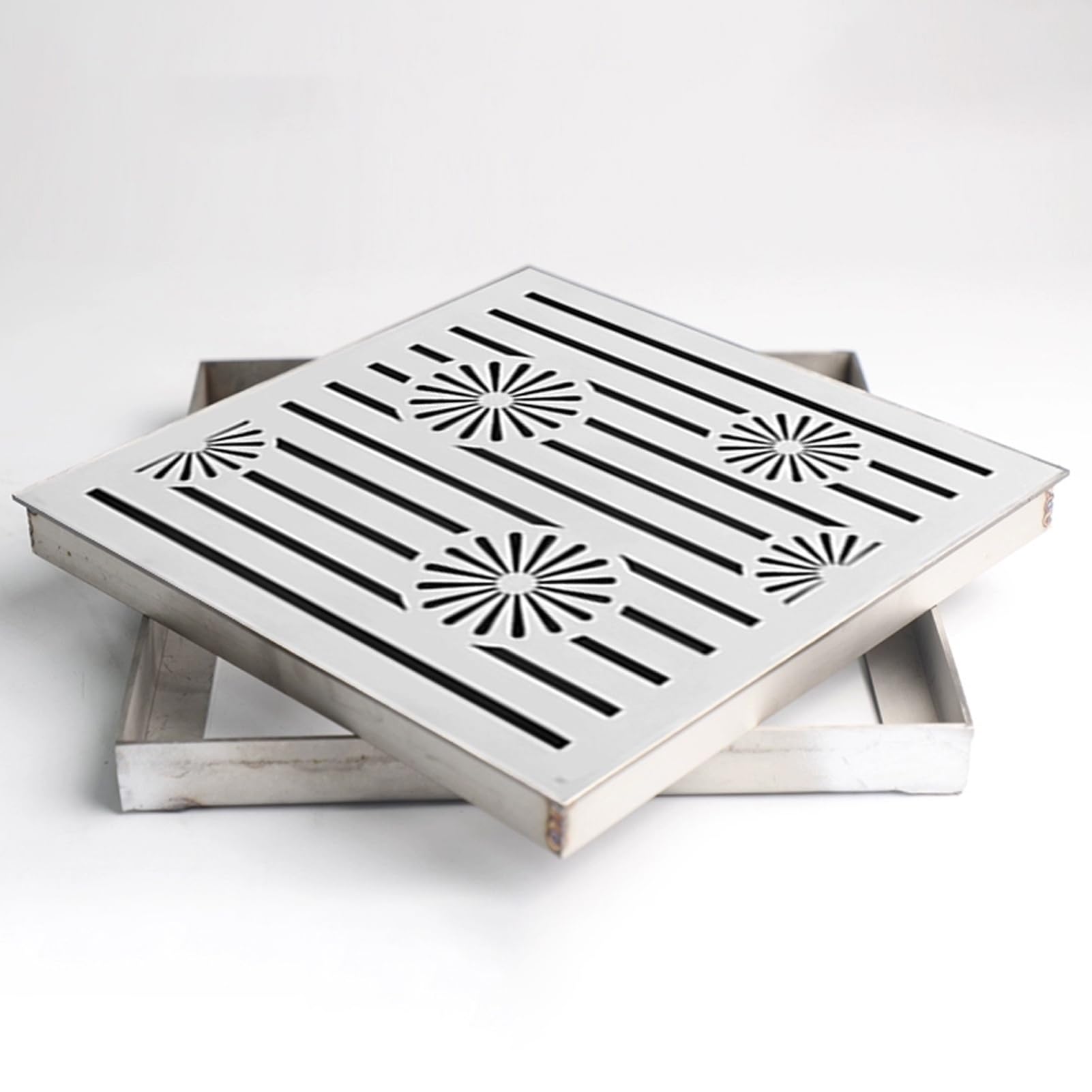 FCXWEVR Manhole Cover forSeptic Tank Cover for Driveway & Yard Outdoor Sewa Basin Lid WeatherResistant Secure Fit