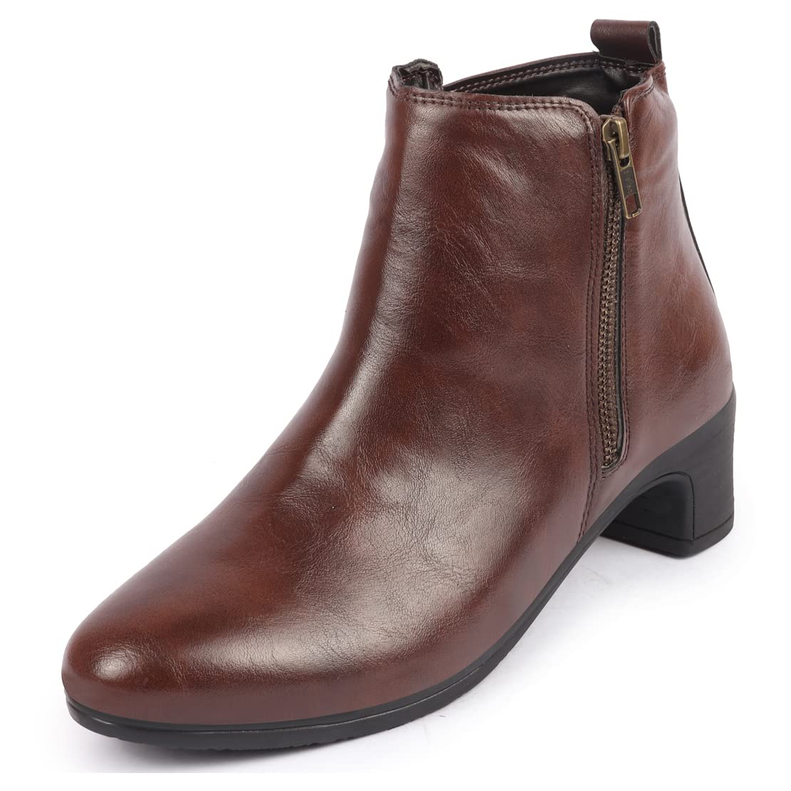 Women Flared Heel Boots