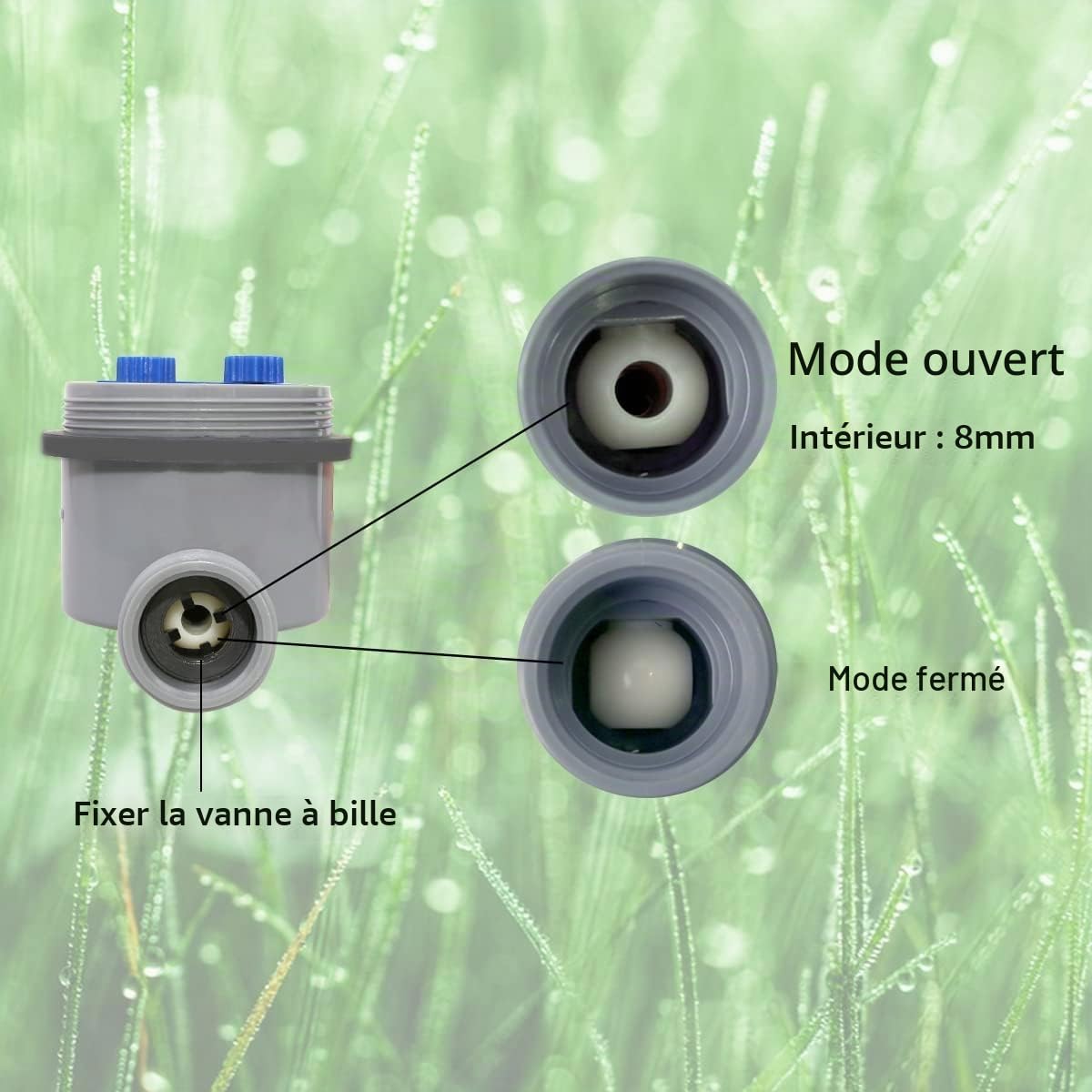 Arrosage Minuterie Contrôleur d'irrigation Marche sans Pression