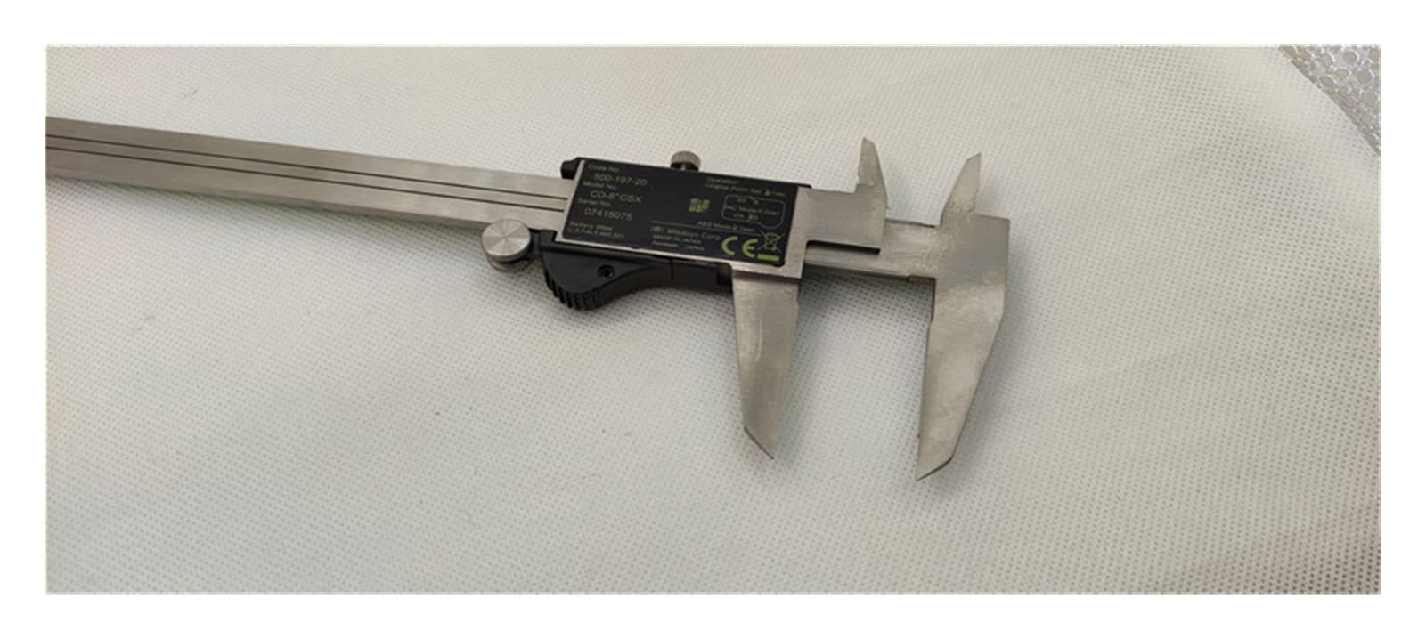 Calibrador digital, Calibrador digital LCD VERNIER CALIPERS 8InCH 200mm 500-197-20 Herramientas de medición electrónica acero inoxidable