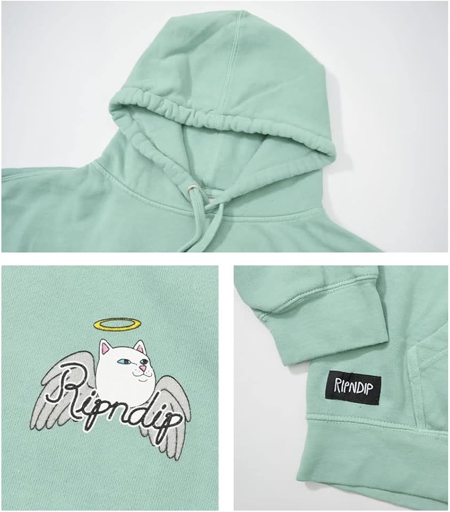 リップンディップ Ripndip パーカー メンズ 大きいサイズ プルオーバー 猫 ネコ 秋 冬 ミントグリーン 並行輸入品 超可爱 リップンディップ Ripndip パーカー メンズ 大きいサイズ プルオーバー 猫 ネコ 秋 冬 ミントグリーン 並行輸入品 超可爱