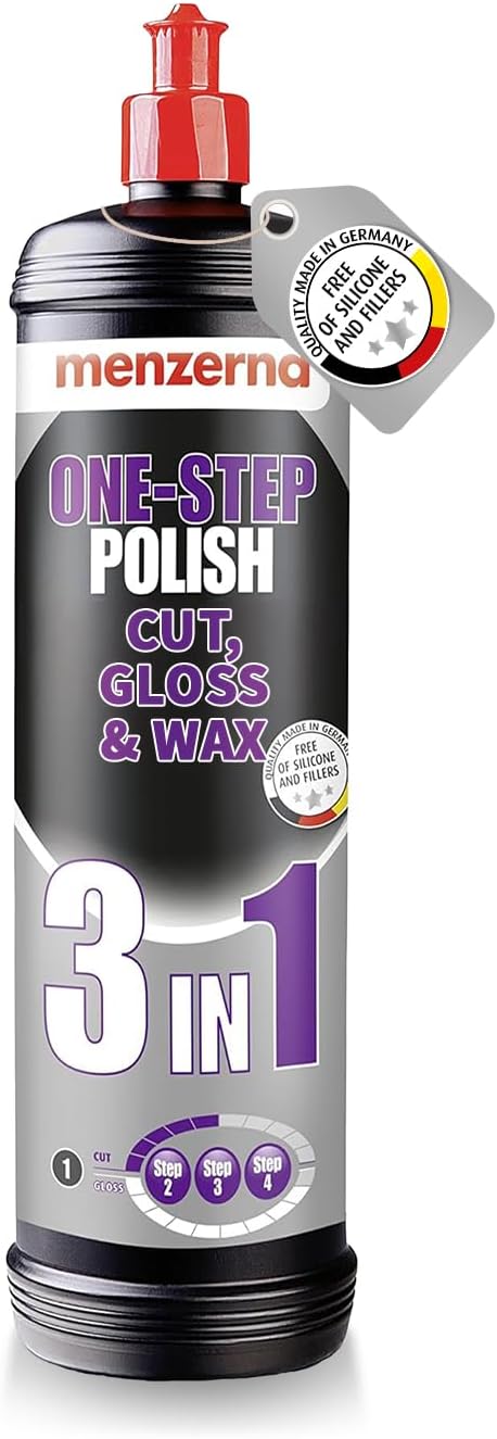 Menzerna 3 in 1 One Step Polish - Medium Cut Polish – high-Gloss Finish and Seal in one (32 fl oz)