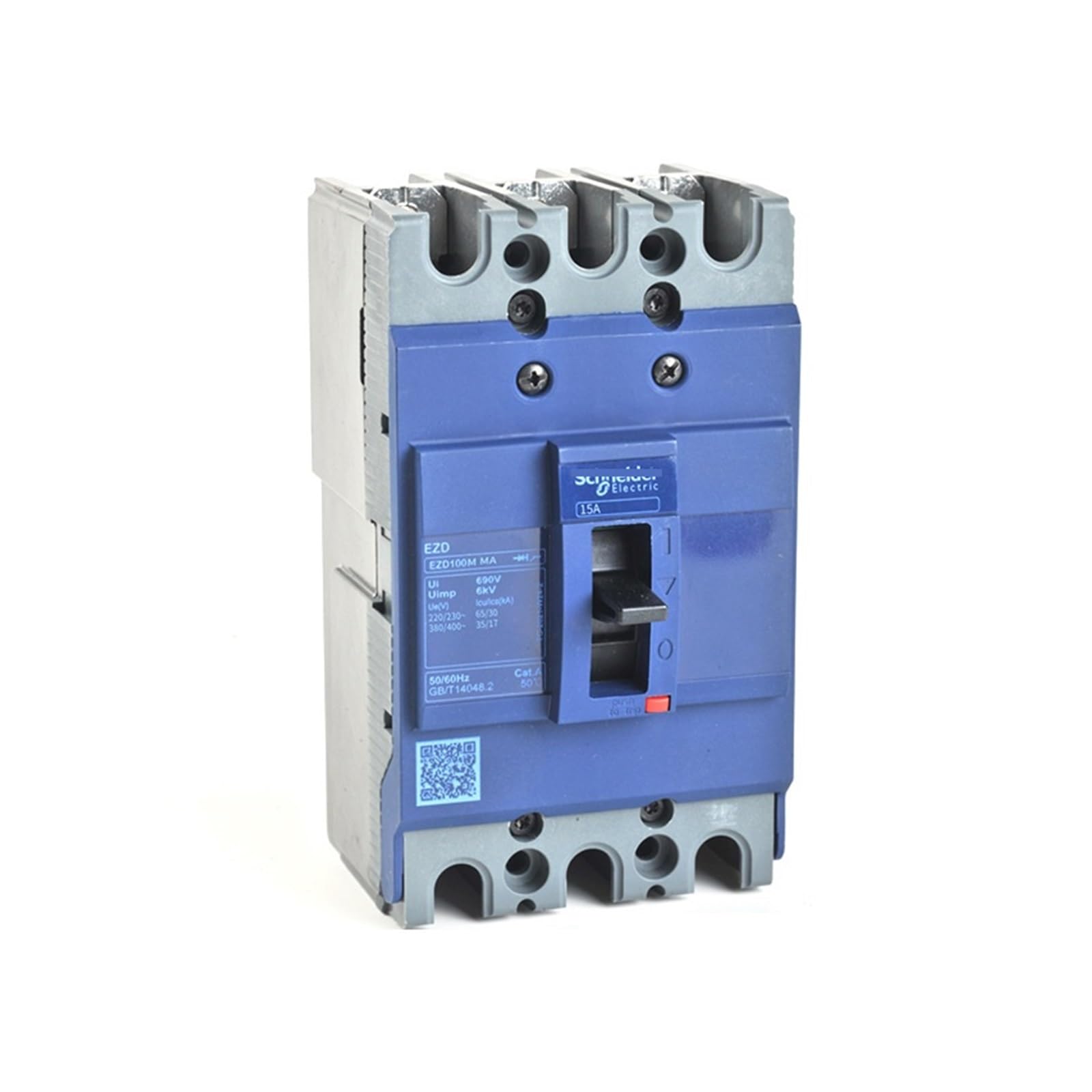 Protection moteur 15A EZD100N disjoncteur 3P3T pour éviter les pannes de phase