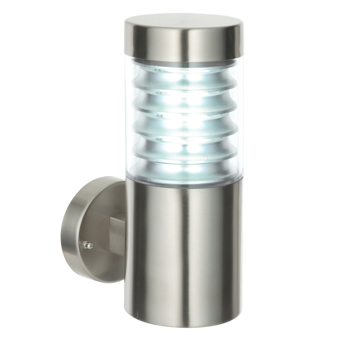Equinox IP44 Rated Outdoor Marine Grade Stainless Steel E27 Security Wall Light - Ideal for Coastal Areas