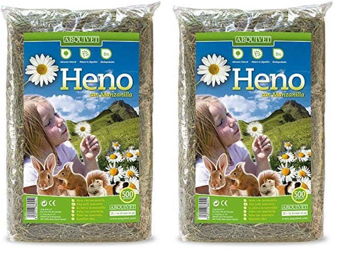 Arquivet Heno con manzanilla, 500 g (Paquete de 2)