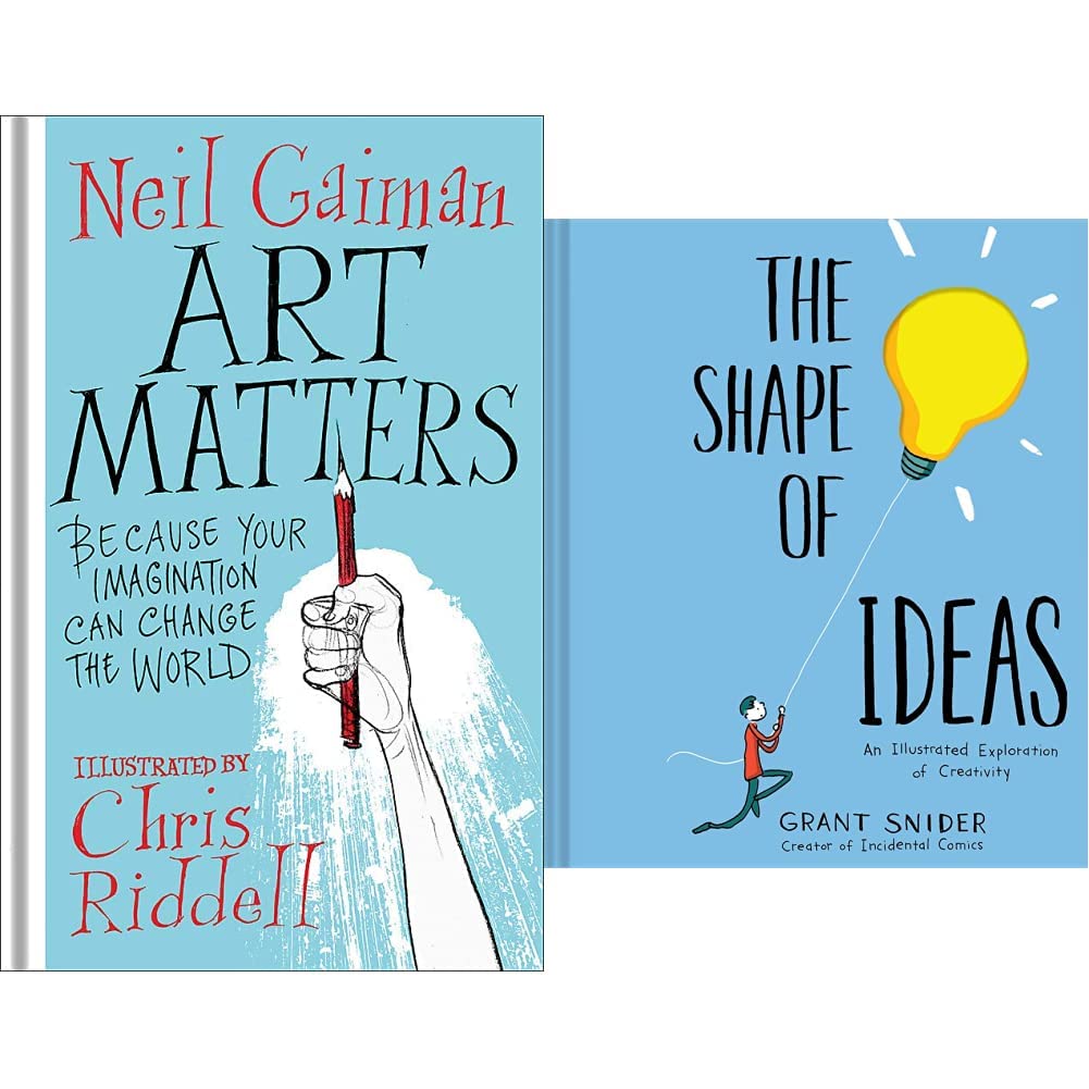 Art Matters+The Shape of Ideas: An Illustrated Exploration of Creativity(Set of 2 books) Product Bundle