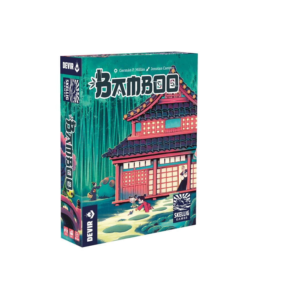 Skellig Games Bamboo Board Game - 2-4 Players, Age 8+