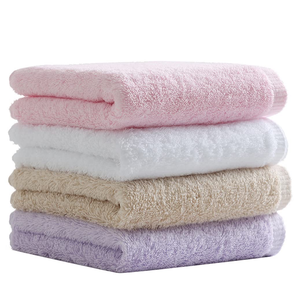 Serviette de visage en coton doux absorbante pour le soin de la peau et le ménage quotidien