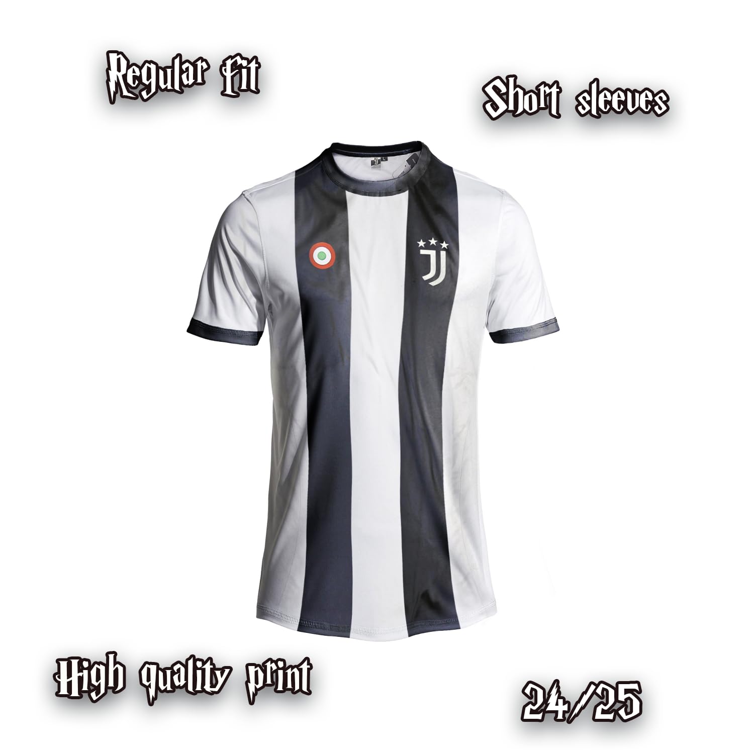 Juventus 2024 2025 koszulka piłkarska, neutralna replika