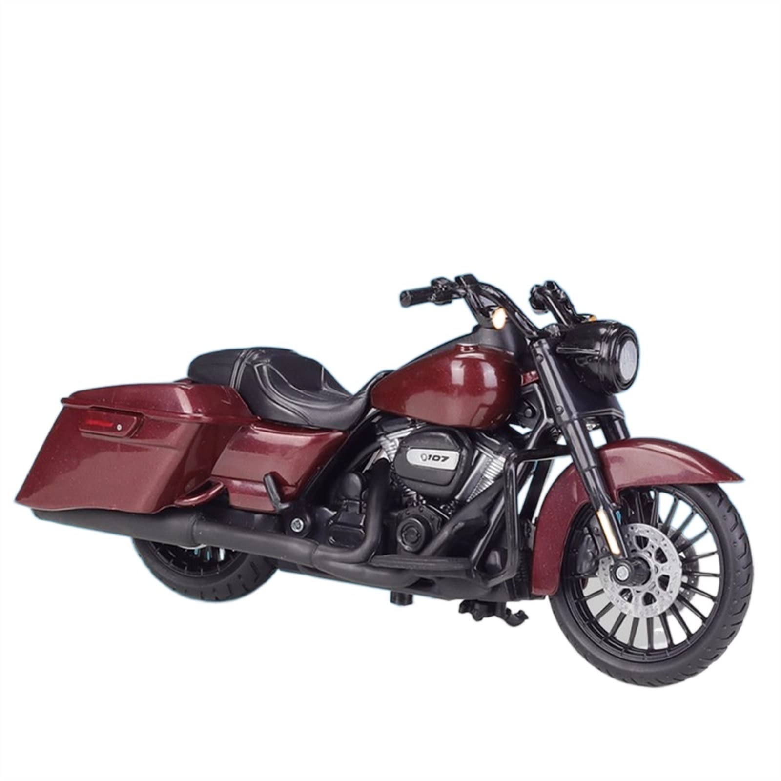 SEYXF Motorbike Toy Motorcycle Model 1/18 for Harley for Davidson for Road King Special 2017 Alloy Souvenir Toy Collectible