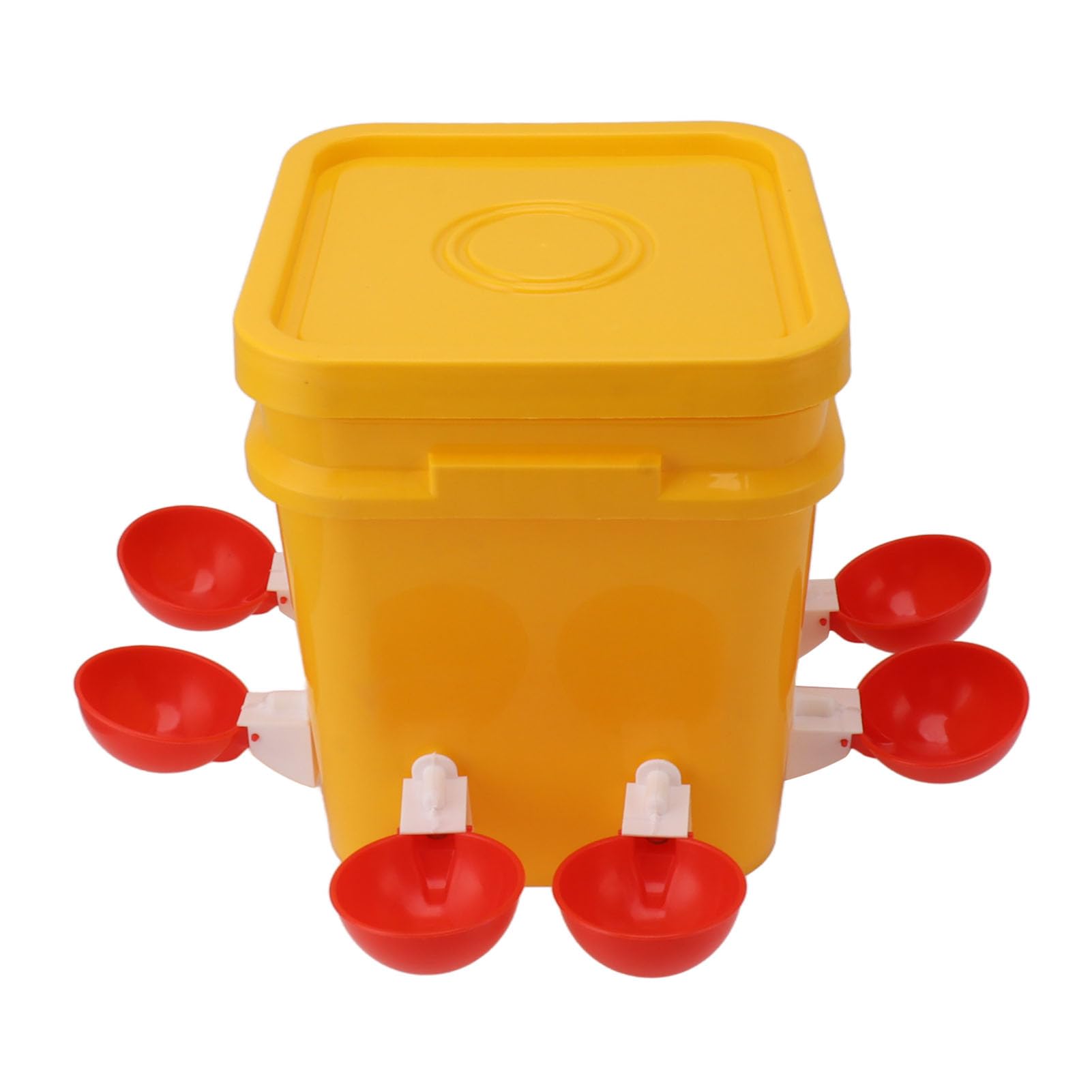 Bebedero Automático para Pollos, Tazón de Agua Potable Automático Portátil para Aves de Corral de 12 litros Fuentes Fáciles de Instalar Bebederos Bebedero para Pollos, Patos y