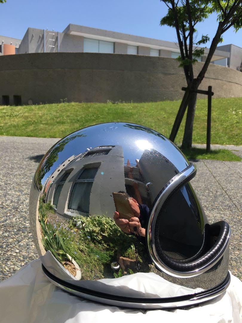 ノーバッツ　スペースヘルメット ヘルメット サイズXL　シルバー　新品 ノーバッツ スペースヘルメット ヘルメット サイズXL シルバー