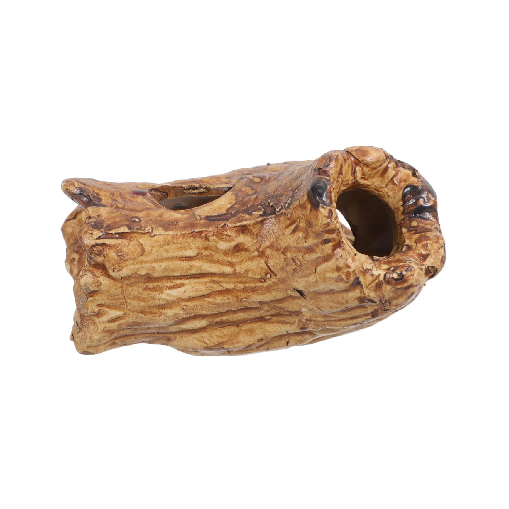 BESPORTBLE Reptile Hides and Caves Fish Cave Tank Decoration Shrimp Tree Logs Aquarium Breeding Hiding for Fish Hide Shelter Hideout Habitat Breeder Aquatic Reptile Cave Ceramics