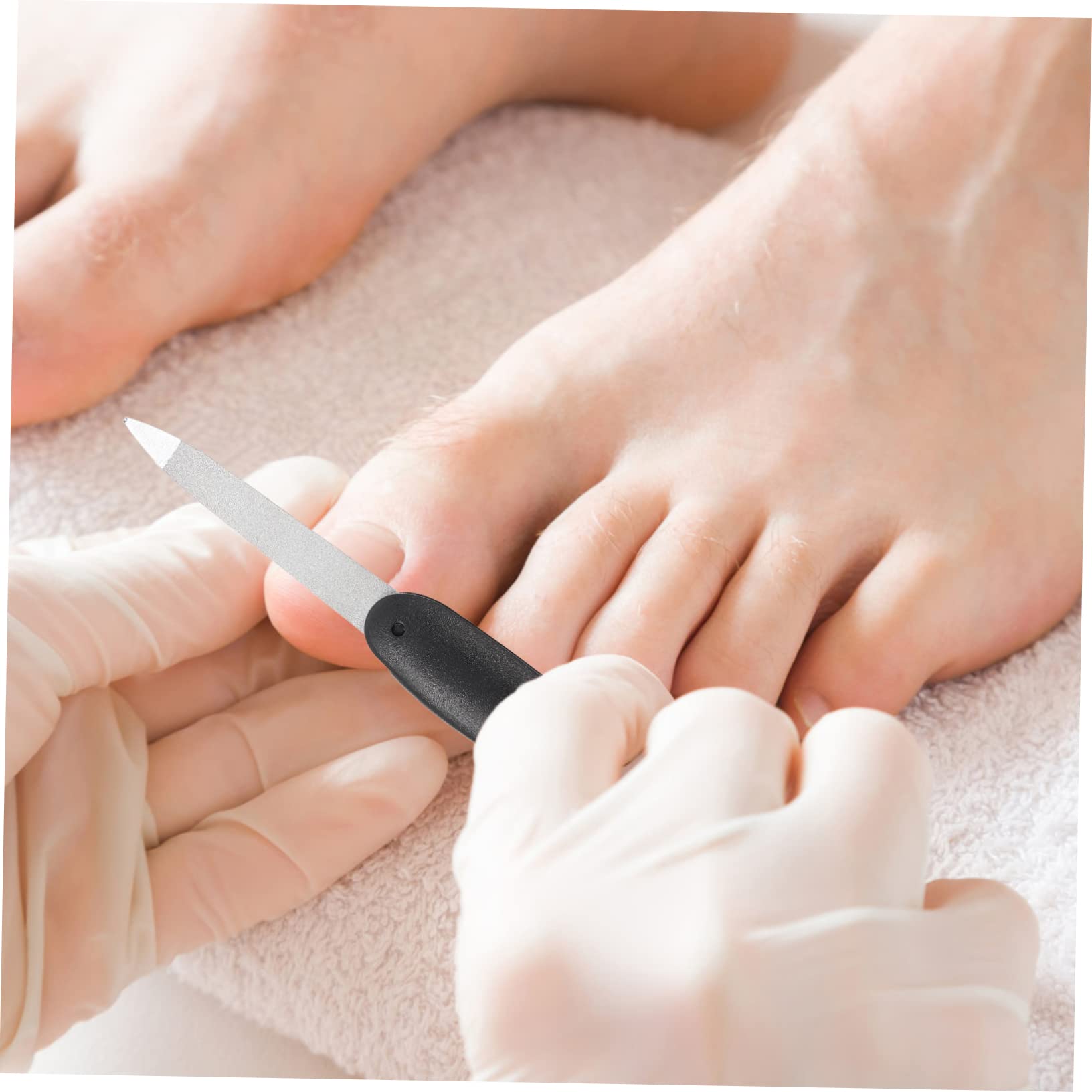 Healvian 4 Set Di Manicure Per Unghie Piccoli Buffer Per Unghie Lime Per Unghie Pieghevoli Lime Per Tagliare Le Unghie Per Le Donne 6 Pezzi*4