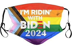 Ridin' with Biden: The 2024 Political Statement Face Mask