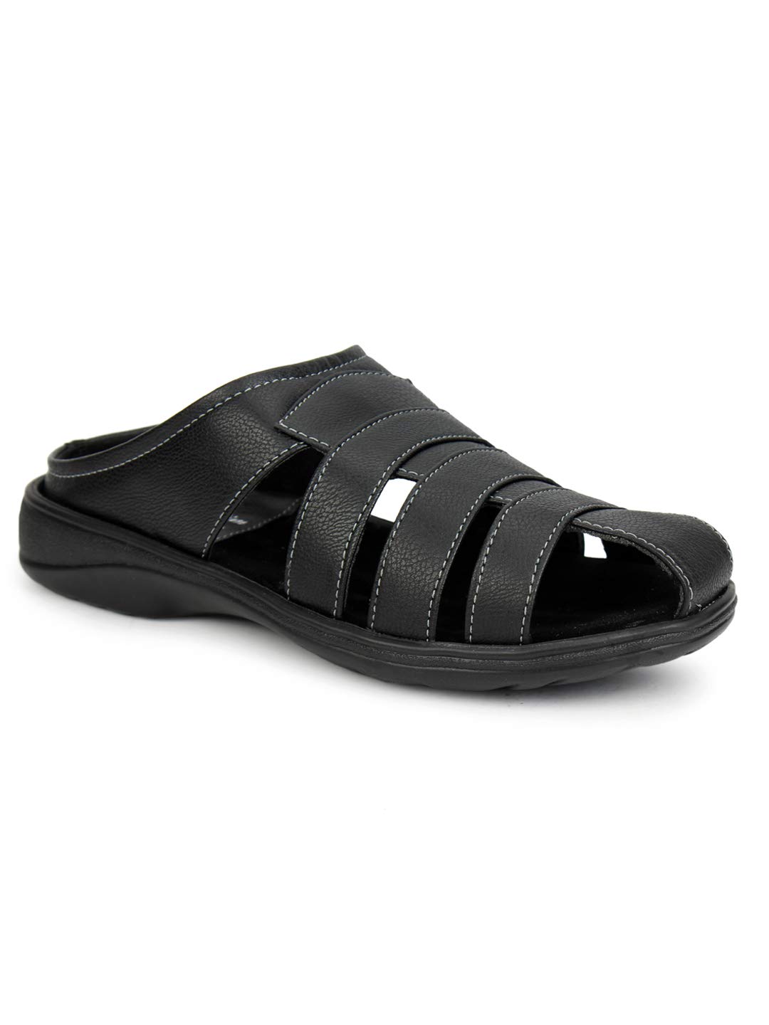 FASHION VICTIM mens black sandals (B08DFMQ22W) Amazon Price History, Amazon Price Tracker