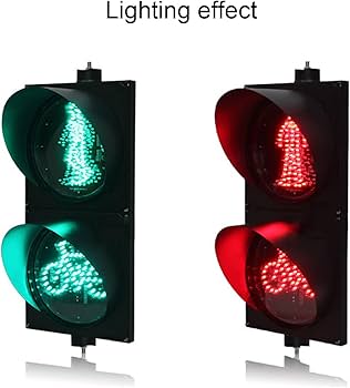 Amazon.co.jp: 自転車および歩行者用信号機 本物、交差点のLED交通