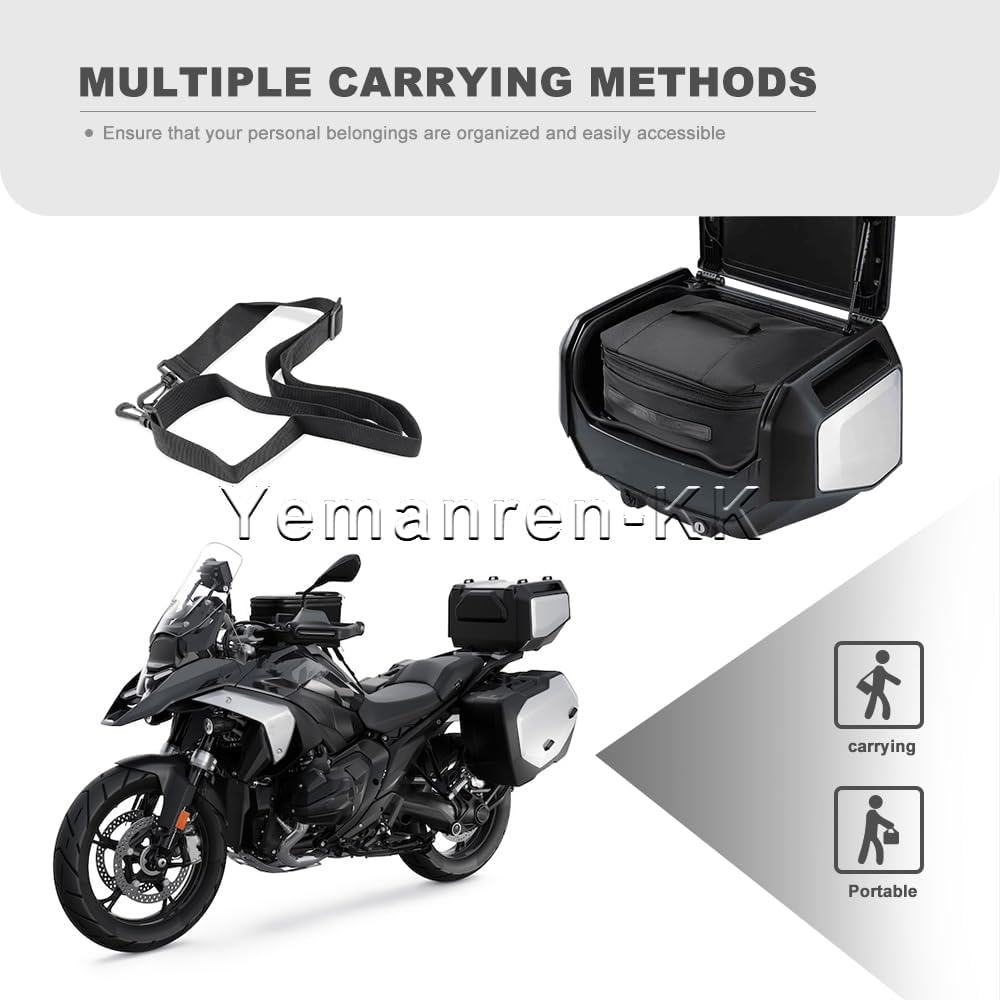 R1300GS Motorcycle Inner Bag Waterproof Bag for Vario Topcase For BMW R 1300 GS Black Accessories