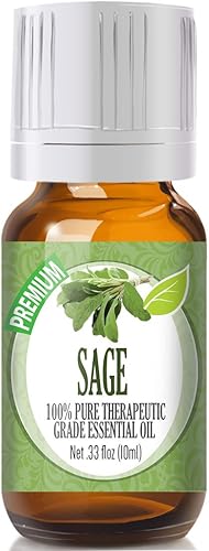Miniatura 1 de Aceite esencial de salvia 100 puro grado terapéutico aceite de salvia 10 ml