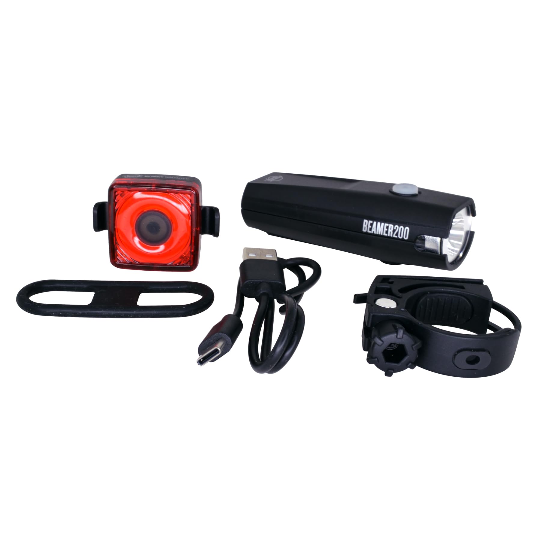 Amazon.com : Planet Bike Beamer 200 and Blinky Squared Light Set