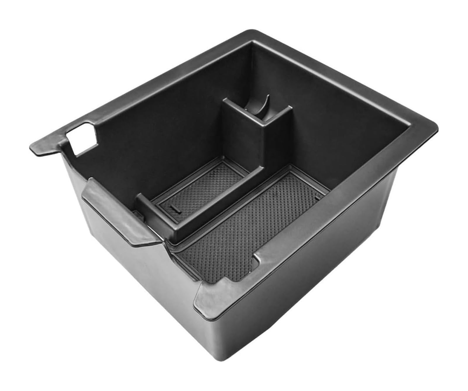 Hckclmbmzw Black For Mazda Cx-5 2017-2024 Car Armrest Secondary Storage Box Dividers Interior Accessories Insert Tray Center Console Organizer Car Armrest Center Console(Black)