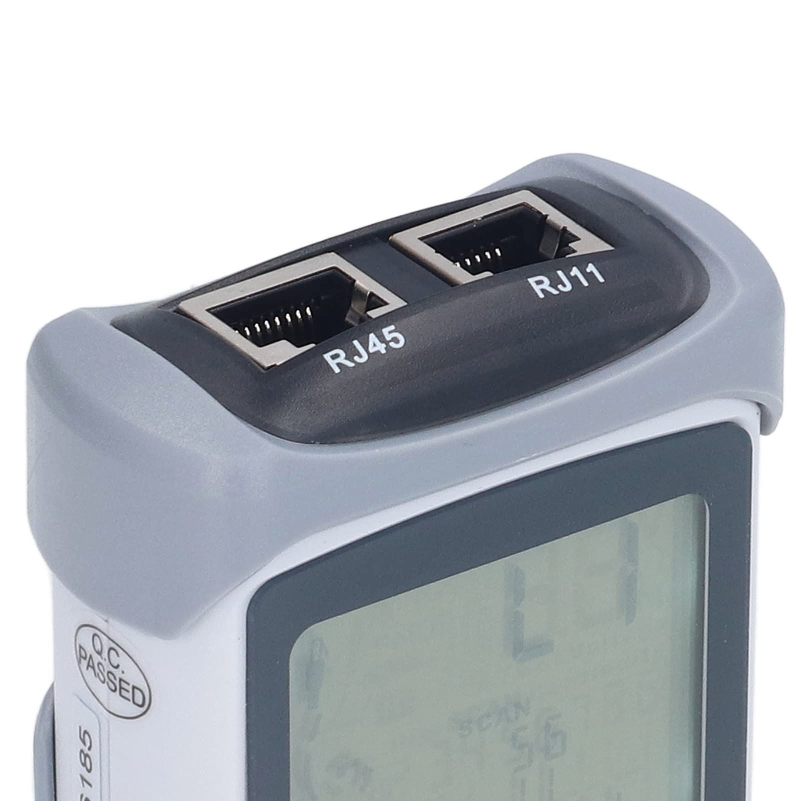 Cocoarm Probador de Cables de Red Probador de Cables Ethernet ABS con LCD Seguimiento Digital y Analógico Prueba PoE Par de Comprobación Linterna para Técnicos de TI Instaladores y Redes Domésticas