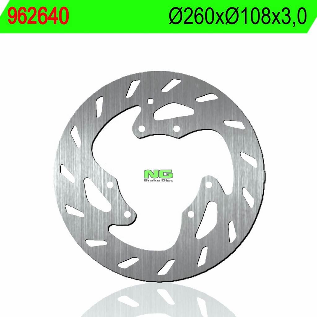 NG - 962640 : Disco De Freno 640 Ø260 X Ø108 X 3