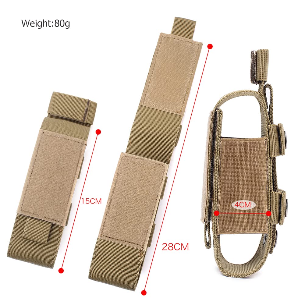 ACEXIER Tactical Molle Pouch Tourniquet Nylon Medical Scissor Molle Pouch Holder Daily Carry Belt Pouch Flashlight Holster Scissor - Image 4