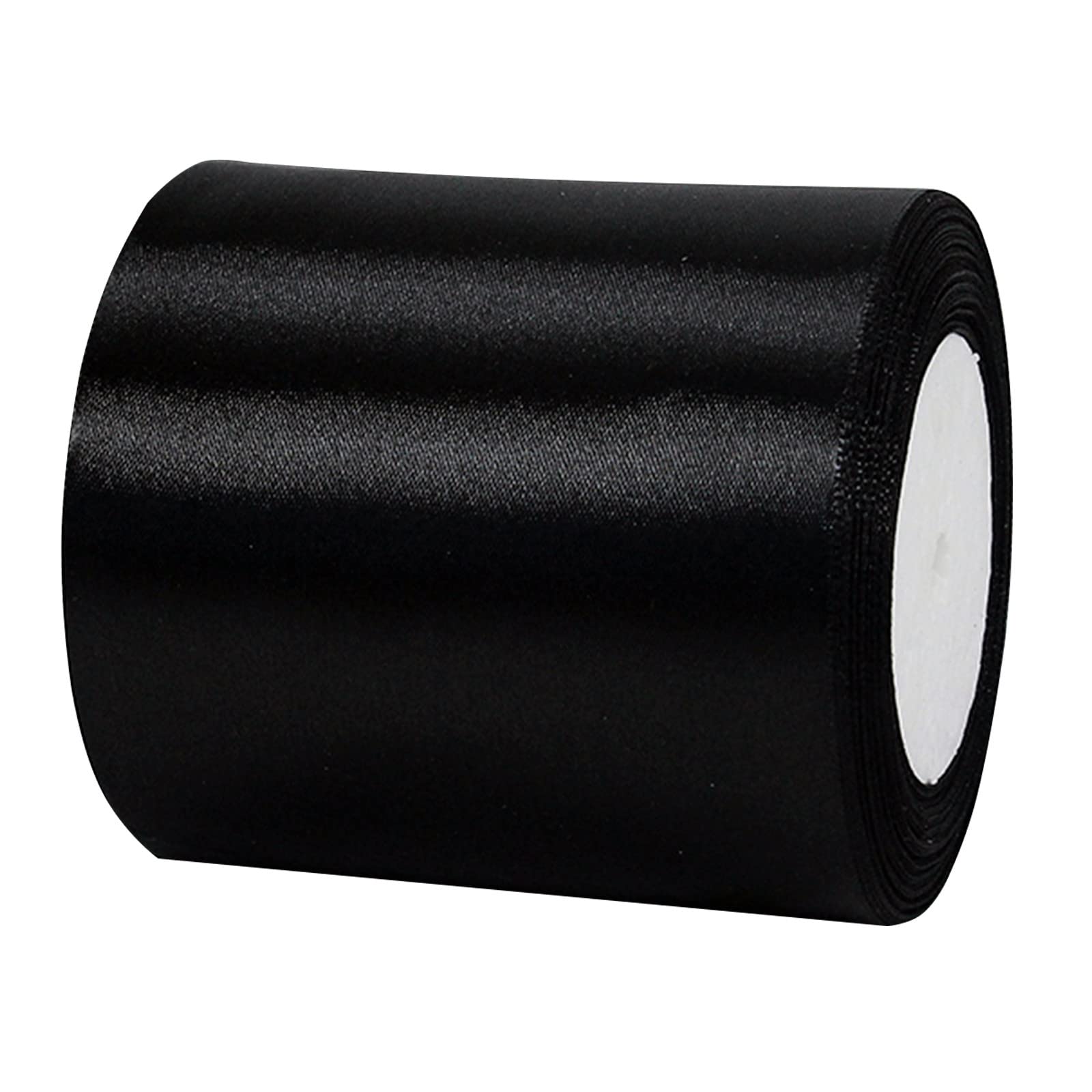 10mm Black Ribbon for Gift Wrapping,22m Fabric Thick Satin Ribbon Black Bow for Gift Wrapping,Ribbons for Balloons,Crafting,Hair,Bouquets,Wedding, Car,Presents,Cake,Christmas Party Decorations — view 228