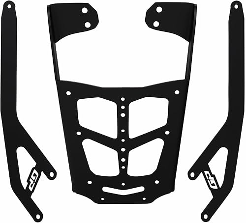 GP Kompozit Portaequipajes trasero negro compatible con Bajaj Dominar 250 Dominar 400 2017-2023