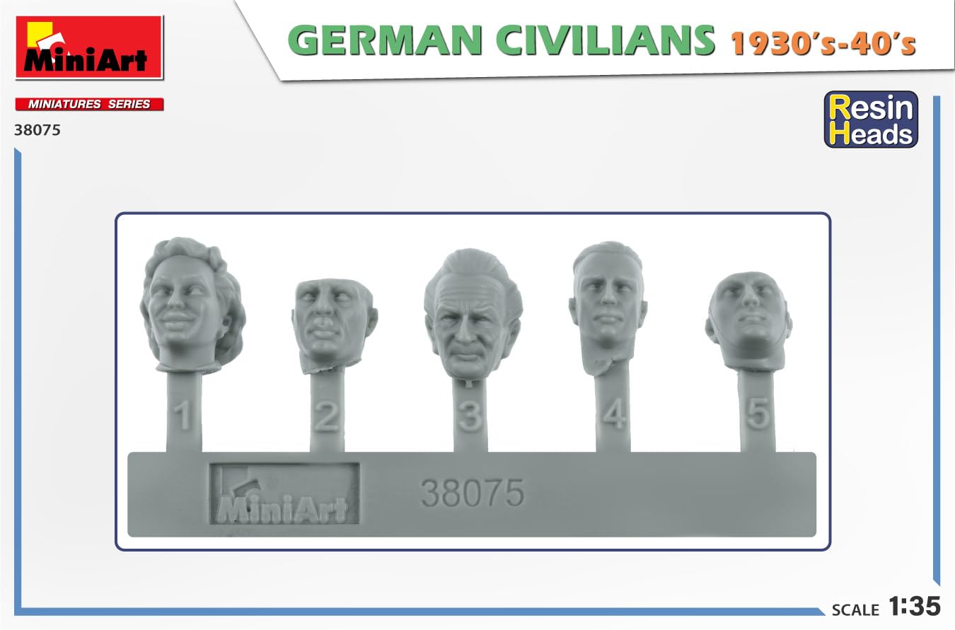 Amazon | ミニアート(Miniart) 1/35 ドイツの市民 1930-1940年代