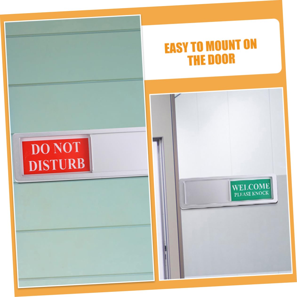 SHINEOFI 16piezas Cartel Magnético De No Molestar Para De Señalización De Privacidad Para Puerta Diseño Elegante y